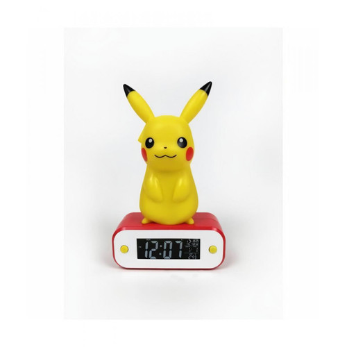 Teknofun - TEKNOFUN - Figurine Pikachu lumineuse - fonction heure et réveil - Films et séries