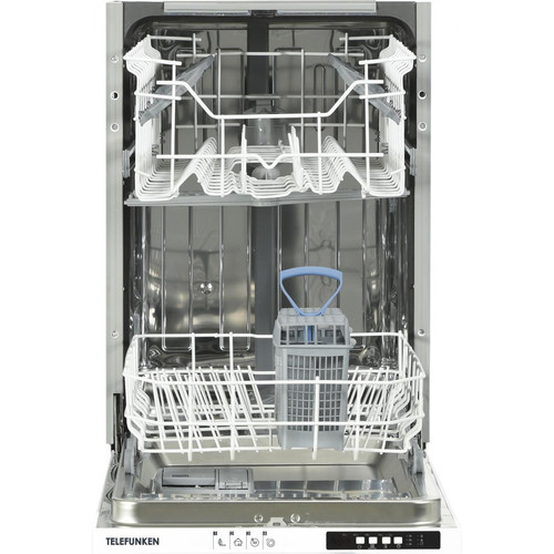 Telefunken - Lave vaisselle tout integrable 45 cm LVFI1049EW - Lave-vaisselle classe énergétique A+++ Lave-vaisselle