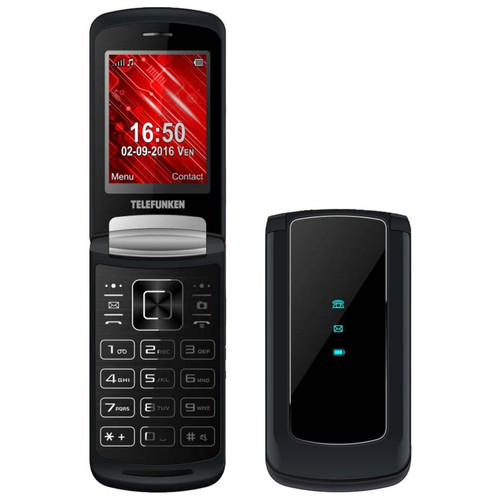 Telefunken - Telefunken TM 28.1 Téléphone Portable GSM Noir Telefunken   - Telefunken
