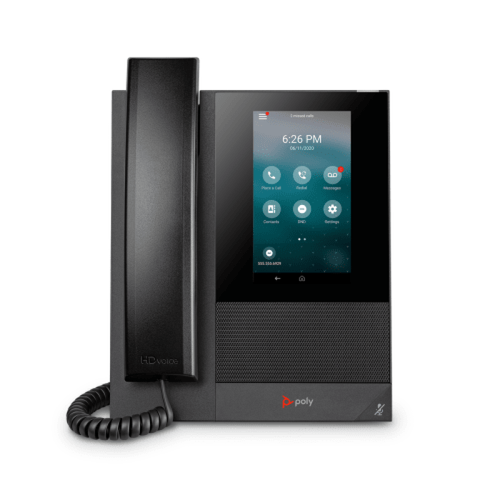Telephone - CCX 400 Téléphone VoIP Filaire 5" Ecran LCD Messagerie Vocale Android 9.0 Pie - Téléphone fixe filaire