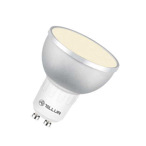 Ampoules LED Tellur WiFi LED Smart Bulb GU10, 5W, blanc/chaud/RVB, variateur