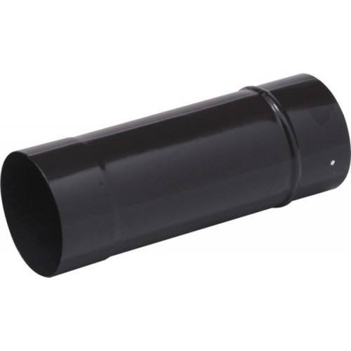 Ten - Tuyau rigide émail noir mat 500 mm Ø 150 Ten  - Enrouleurs de tuyaux