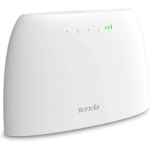 Tenda - Routeur 4g 300Mbps -Tenda 4G03, routeur 4G avec carte sim, routeur WiFi, 4G+ LTE, Ports Ethernet, configuration facile - Routeur 4G Modem / Routeur / Points d'accès