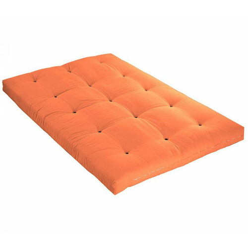Terre De Nuit - Matelas futon goyave en coton 160x200 - Futons