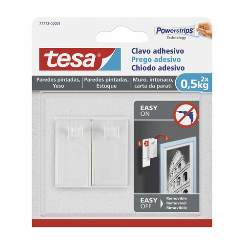 Tesa - Crochets TESA 2 Unités Tesa  - Tesa