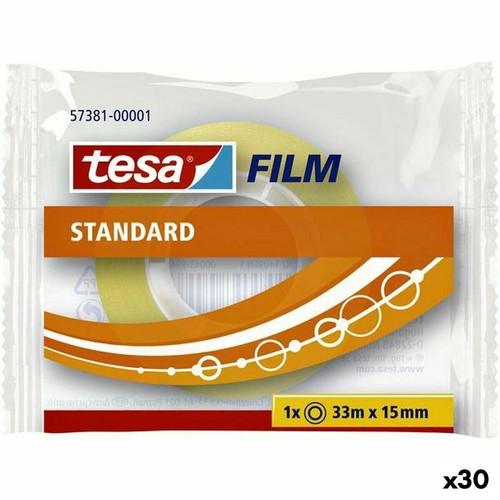 Tesa - Ruban adhésif TESA 15 mm 33 m Transparent (30 Unités) Tesa  - Tesa