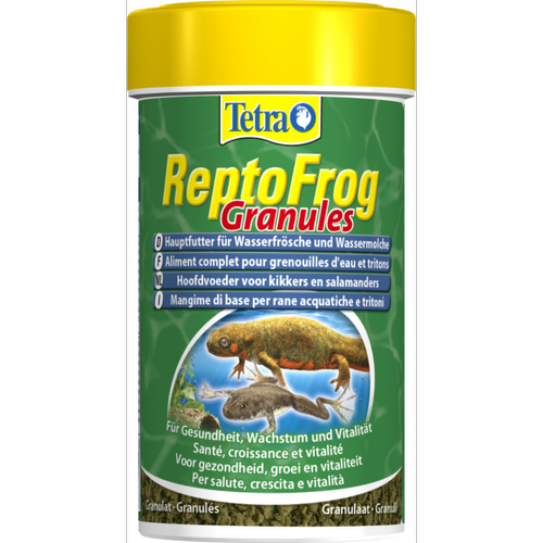 Tetra - Aliments complets pour grenouilles et tritons Tetra reptofrog granulés 100ml. Tetra  - Poissons