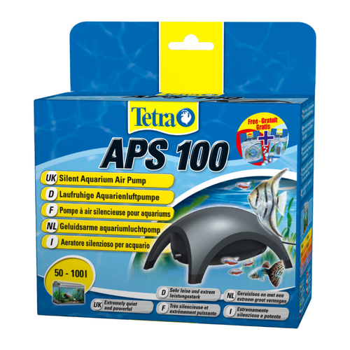 Tetra - Pompe à air silencieuse pour aquariums Tetra APS 100 | 50 - 100 litres. - Tetra