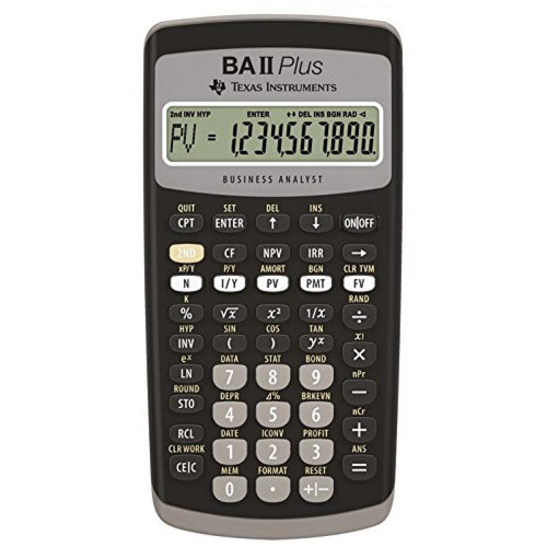 Texas Instruments - BA II Plus - Maison reconditionnée