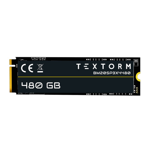 Textorm - BM20 M.2 2280 PCIE NVME 480 GB Textorm  - SSD Interne
