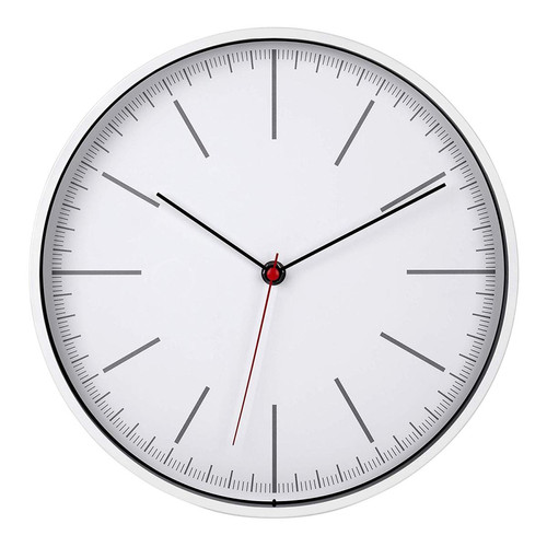 Tfa-Dostmann - TFA-Dostmann Horloge Murale analogique en Verre Plastique Blanc 280 x 37 x 280 mm Tfa-Dostmann  - Horloges, pendules