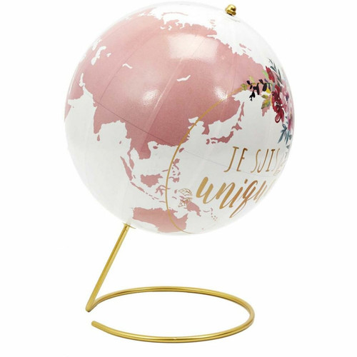 Objets déco The Home Deco Factory Globe décoratif girly "Je suis unique".