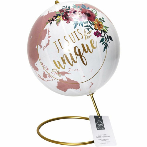Objets déco Globe décoratif girly "Je suis unique".