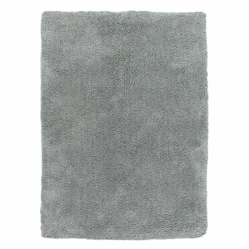 Thedecofactory - COCOON - Tapis shaggy extra doux gris 60x90 Thedecofactory - Thedecofactory