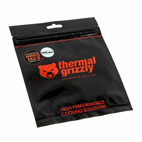 Thermal Grizzly -Minus Pad 8 - 120 × 20 × 1,0 mm, 2 pièces Thermal Grizzly  - Thermal Grizzly