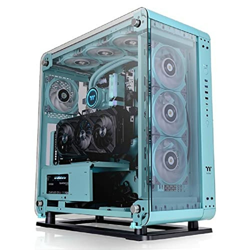 Boitier PC Thermaltake Core P6 TG Turquoise
