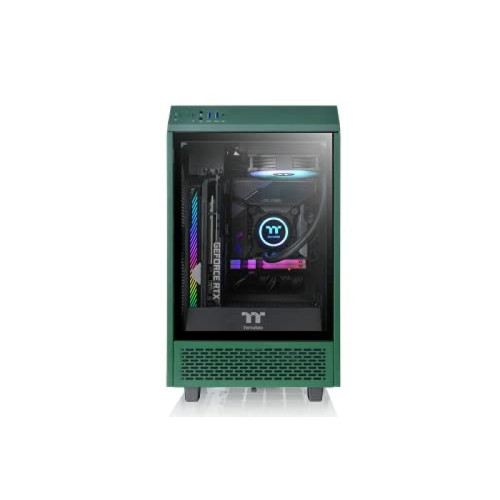Thermaltake - The Tower 100 Mini Tower Racing Green Thermaltake  - Marchand Zoomici