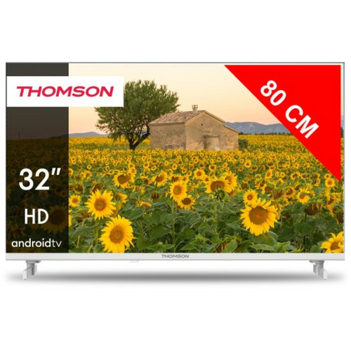 Thomson -TV LED 80 cm Android HD blanc Thomson  - TV 32'' et moins Smart tv