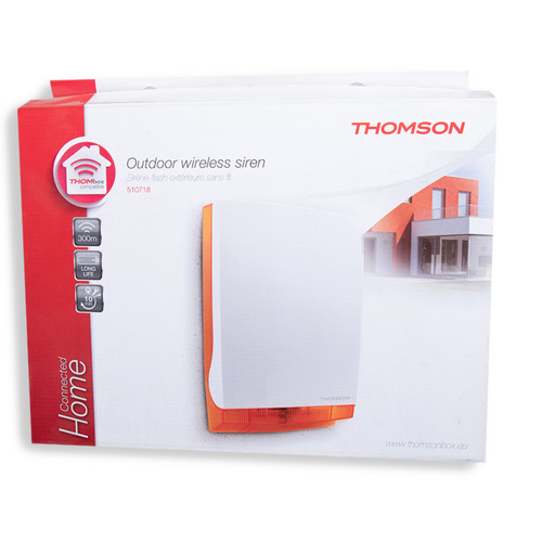 Thomson Kit sécurité système d'alarme sans fil pour maison connectée 28 pcs THOMSON