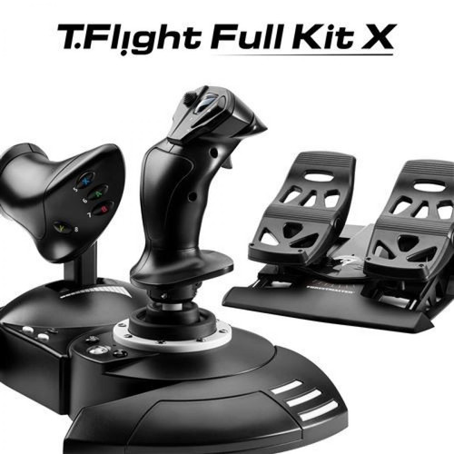 Thrustmaster - Kit complet pour simulation de vol Thrustmaster T.Flight Full Kit X pour Xbox et PC Noir - Jeux et Consoles