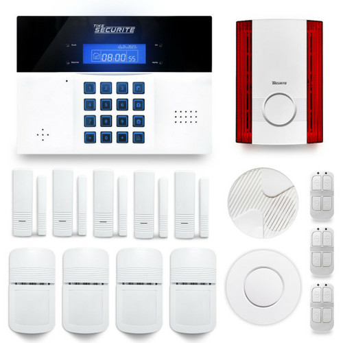 Tike Securite - Alarme maison sans fil DNBi22 Compatible Box internet et GSM Tike Securite  - Alarme maison gsm