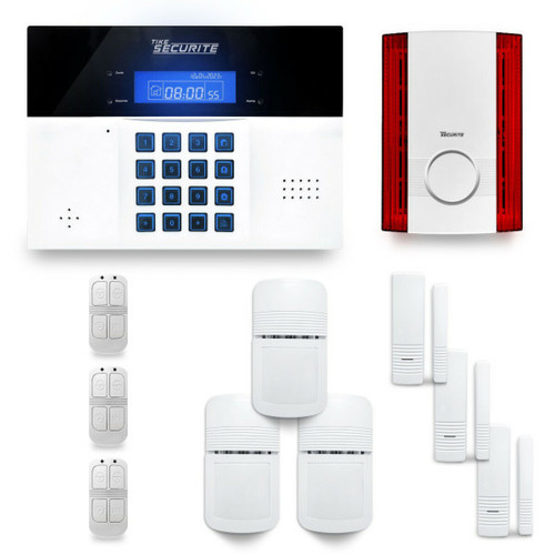 Tike Securite - Alarme maison sans fil DNBi28 Compatible Box internet et GSM Tike Securite  - Alarme maison gsm