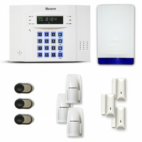 Tike Securite - Alarme maison sans fil DNB16 Compatible Box internet - Box internet