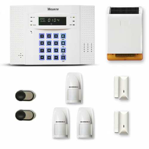 Tike Securite - Alarme maison sans fil DNB45 Compatible Box internet et GSM Tike Securite   - Box internet