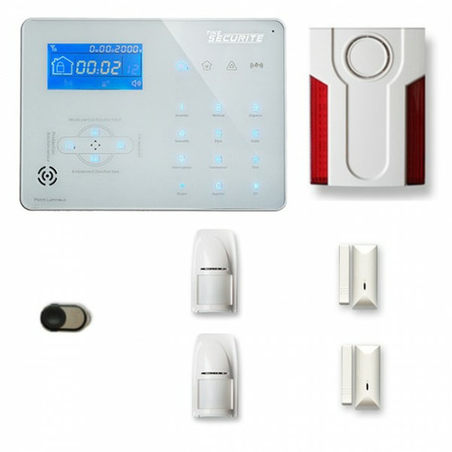 Tike Securite - Alarme maison sans fil ICE-B29 Compatible Box internet et GSM - Box internet