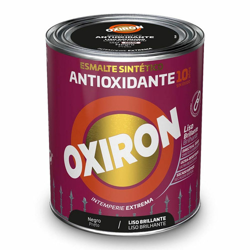 Titan - Vernis synthétique Oxiron Titan 5809081 Noir 750 ml antioxydante Titan  - Peinture à l'huile