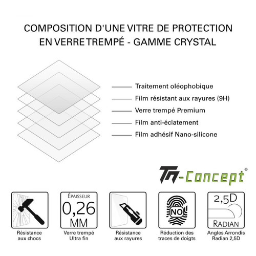 Protection écran smartphone Tm Concept