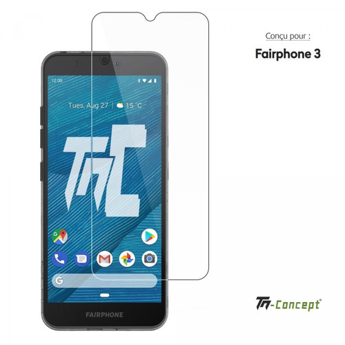 Tm Concept - Verre trempé pour FairPhone 3 - TM Concept® - Protection écran smartphone