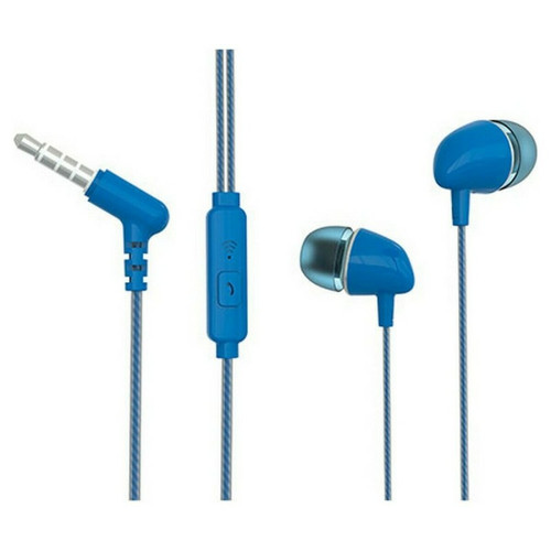 TM Electron - Casques avec Microphone TM Electron Bleu TM Electron  - Son audio