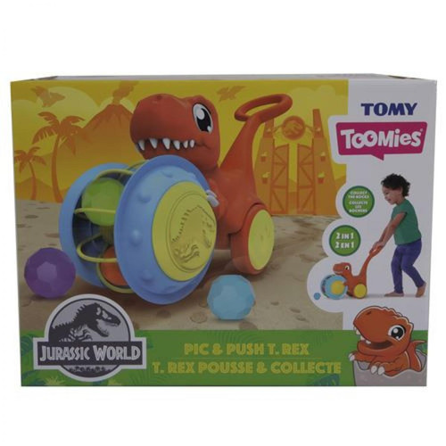 TOMY Dinosaure jouet rebondissant Pop Up T-Rex