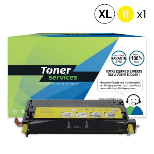 Toner Services - Compatible Dell 3110 Toner Jaune 593-10173 (DT3110Y) Toner Services  - Cartouche, Toner et Papier