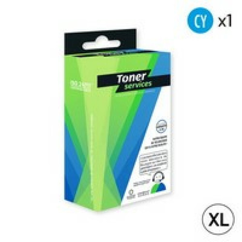 Toner Services - Compatible Epson 405XL / Valise - Cartouche d'encre cyan Toner Services  - Cartouche d'encre
