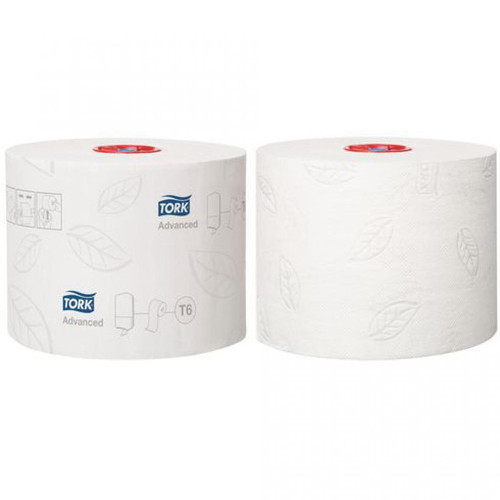 Tork - Papier toilette double épaisseur Tork Premium - Carton 27 rouleaux 100 m Tork - Accessoires de salle de bain Blanc