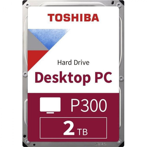 Toshiba - Disque Dur Interne - TOSHIBA - P300  - 2To - 5400 tr/min - 3,5 Boite Retail HDWD220EZSTA - Toshiba