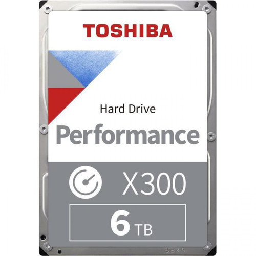 Toshiba - Disque Dur Interne - TOSHIBA - X300 - 6To - 7200 tr/min - 3,5 (HDWR460EZSTA) - Disque Dur interne 6 to