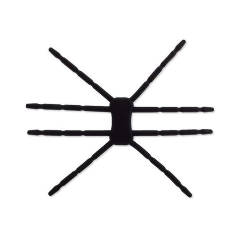 Totalcadeau - Support tablette et ipad en forme d'araignée à 8 pattes accroche iPa noir Totalcadeau  - Marchand Aide cadeaux