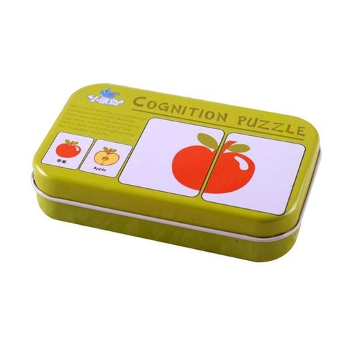 Totalcadeau - Boîte de puzzle à assembler fruits et légumes Montessori Totalcadeau  - Marchand Aide cadeaux
