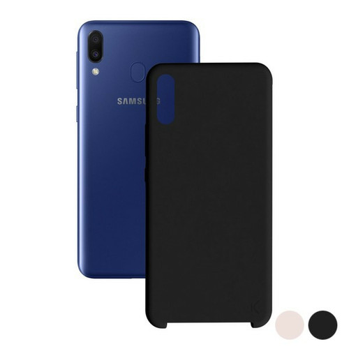 Totalcadeau - Coque de protection pour Samsung Galaxy M10 en silicone Soft Couleur - Noir pas cher Totalcadeau  - Coque Galaxy S6 Coque, étui smartphone