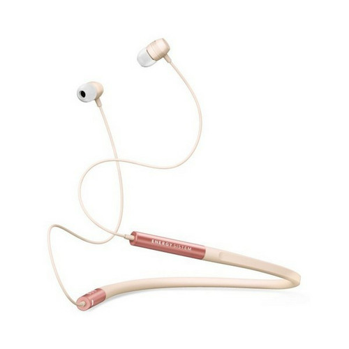 Casque Ecouteurs de Sport Bluetooth avec Microphone et fonction mains libres 100 mAh Couleur - Or Rose pas cher