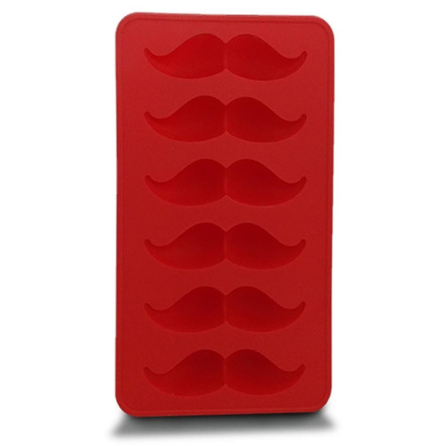 Totalcadeau - Bac à glaçons original en forme de moustaches noir - Accessoires Réfrigérateurs & Congélateurs