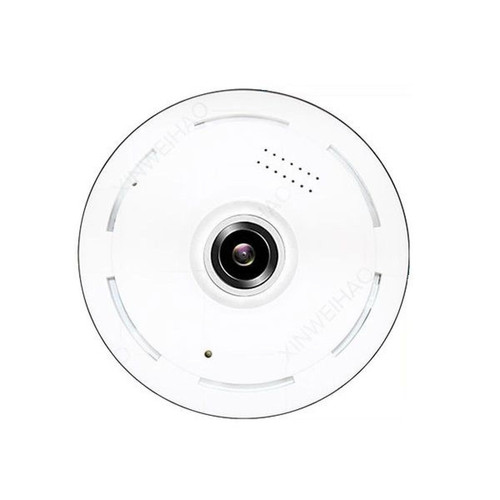 Totalcadeau - Caméra de sécurité vue panoramique Wifi IP vision nocturne - Appcessoires Pack reprise
