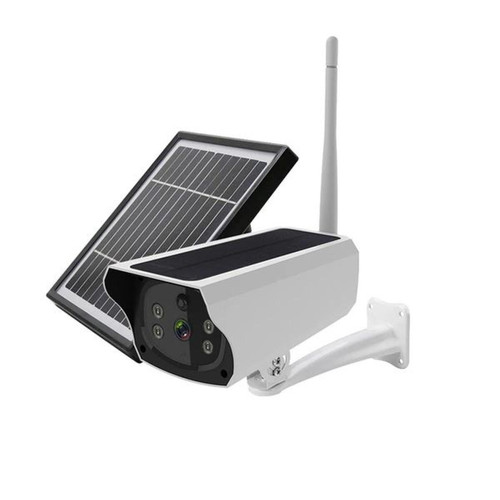 Totalcadeau - Camera de surveillan Solaire Carte SIM 3G et 4G waterproof IR - Appcessoires Pack reprise