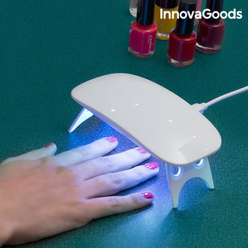 Totalcadeau - Lampe pour ongles LED UV portable avec pieds dépliables pas cher Totalcadeau  - Décoration