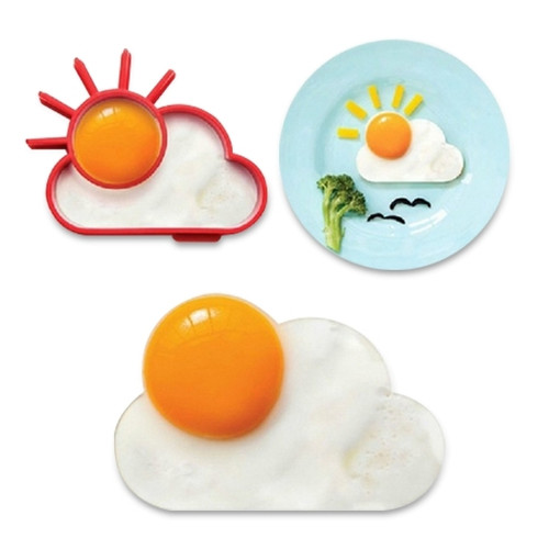 Totalcadeau - Moule soleil pour œuf sur plat en silicone Totalcadeau  - Bonnes affaires Objets déco