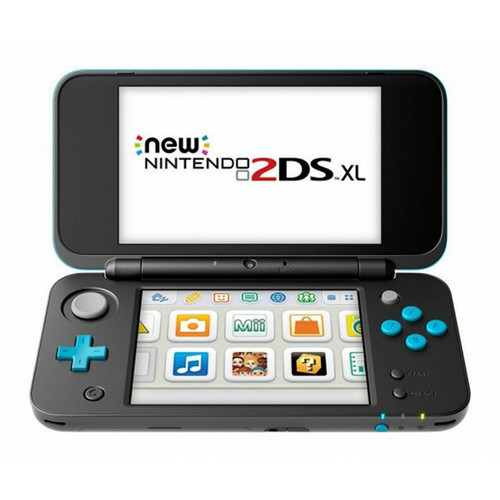 Jouet connecté Totalcadeau Nintendo new 2DS XL Sony 4 GB micro SDHC noir Turquoise - Console portable nintendo pas cher