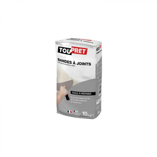 Toupret - Enduit bande à joint poudre TOUPRET 10Kg - SABJ10 - Mastic, silicone, joint